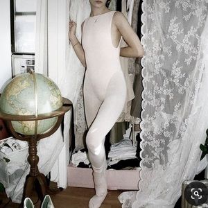 Los Angeles Apparel garment dye boatneck dance bodysuit 🪷